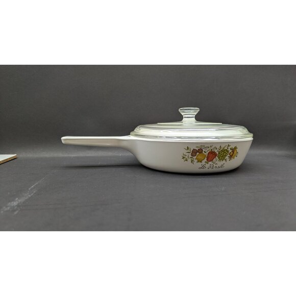 Corning Ware Le Persil P-83-B Skillet Glass 6.50 inch Pyrex P-83-C Lid - Picture 2 of 16